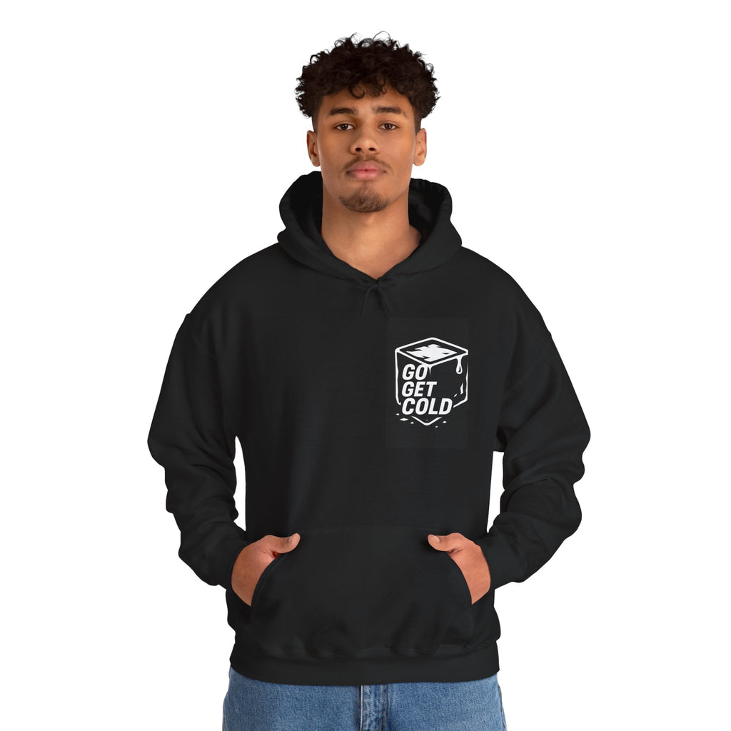 Go Get Cold ice cube logo Hoodie | As Cold Plungers You Know When You Know.....just GO GET COLD